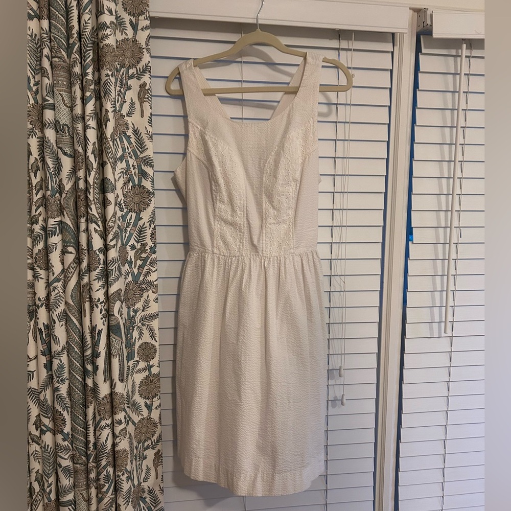 GUC Lilly Pulitzer white eyelet dress size 10